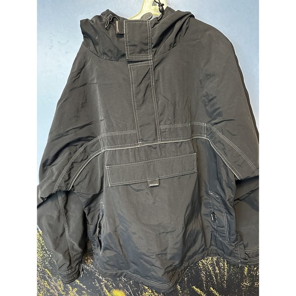 Oakley Software Jacket Mens XL  Black Smock Anorak Pullover 1/4 Zip - Picture 1 of 4